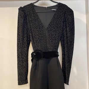 Black express jumpsuit